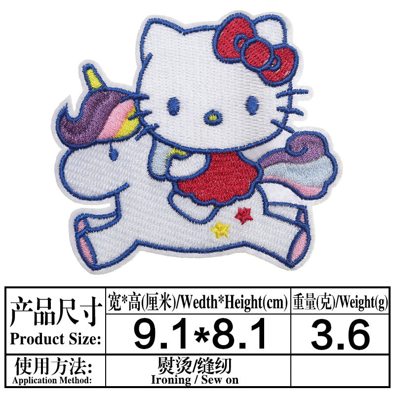 Wholesale DIY patchs cute cat patch children' s clothing bag OLY Exclusive